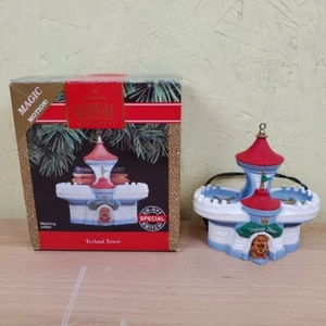 Hallmark Keepsake 1991 Magic Motion Ornament Toyland Tower Marching Soldier - Picture 1 of 14