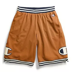 Pantalones cortos para hombre Champion LIFE de malla rec dorados/blancos/negros - Imagen 1 de 1
