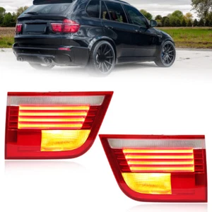 2PCS Inner Rear Lamp Tail Lights Assembly For BMW E70 X5 2007-09 2010 Left+Right - Picture 1 of 13