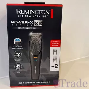 Remington Power-X Series X3 Hair Clipper Cutting Kit - Self Sharpening - Picture 1 of 4
