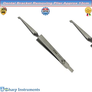 Surgical Reverse Action Tweezer Orthodontic Bracket Holding Cross Locking Pliers - Bild 1 von 3