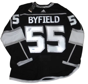 QUINTON BYFIELD AUTOGRAMM SCHWARZ ADIDAS AEROREADY LA KINGS TRIKOT SIGNED AUTO - Bild 1 von 7