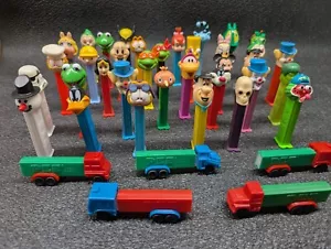 Mixed Lot of 40 Pez Candy Dispensers Excellent Check!! - Picture 1 of 10