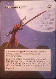 Altered Umezawa Jitte - Altered Umezawa Jitte - Magic mtg - Picture 1 of 1