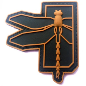 DRAGONFLY TACTICS U.S. ARMY USA 3D PVC BADGE RUBBER TACTICAL HOOK LOOP PATCH -01 - Picture 1 of 1