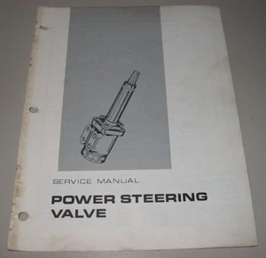 Service Manual Caterpillar Gabelstapler Power Steering Valve Wartungsanleitung! - Foto 1 di 1