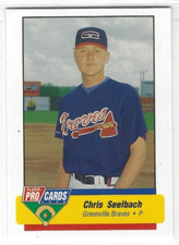 1994 Greenville Braves (Class AA-Atlanta Braves) Chris Seelbach