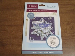CRAFTERS COMPANION PHOTOPOLYMER STAMP SET SNOWY VILLAGE - Picture 1 of 2
