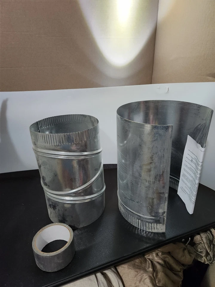 Lambro 7 In. Range Hood Vent Kit for Wall 377 Lambro. Read Des - Image 1 of 1