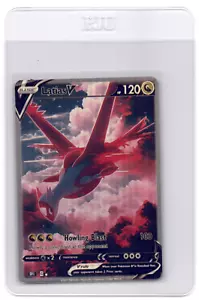 Custom Pokemon Anima Waifu Doujin ACG DIY Trainer Full Art Holo Latias - Picture 1 of 1