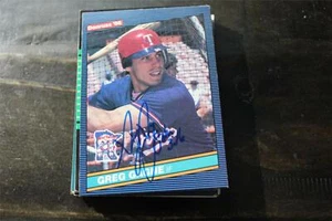 TARJETA AUTOGRAFIADA GREG GAINE MINNESOTA TWINS - Imagen 1 de 1
