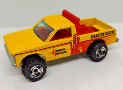 Camión de rescate de desastres Hot Wheels Yellow Rescue Network 1982 de colección - ENVÍO GRATUITO Foto 1 de 4