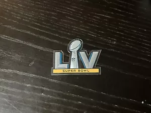 Kansas City Chiefs Tampa Bay Buccaneers Super Bowl LV 55 Authentic Jersey Patch - Picture 1 of 2