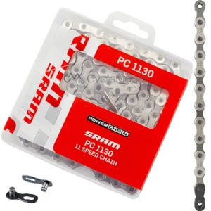 SRAM PC-1130 11 Speed Chain - 114 Links PowerLock - Bicycle Bike - FAST UK STOCK - Picture 1 of 5