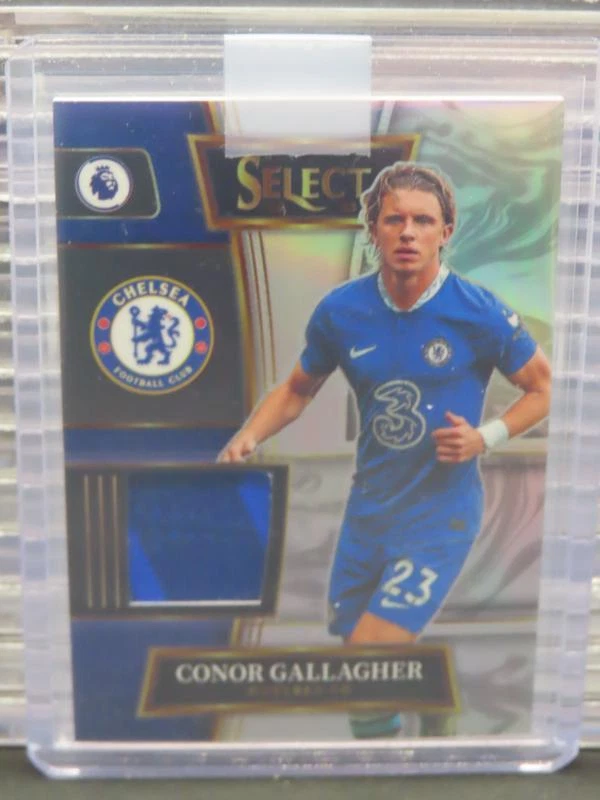 2022-23 Select Premier League Conor Gallagher Silver Prizm Jersey Swatch #SW-CG