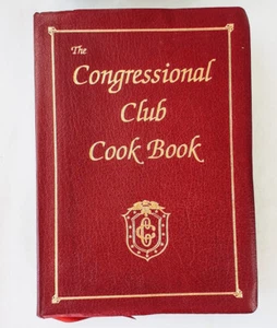 The Congressional Club Cook Book SIGNED C Smith Notes + Pictures of 1st Ladies - Picture 1 of 11