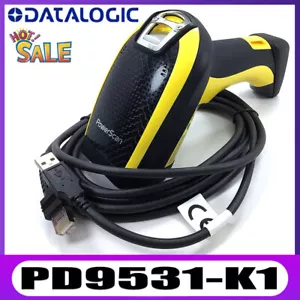 Datalogic PowerScan PD9531-K1 Handheld 2D Area Imager Barcode Scanner +USB Cable - Picture 1 of 11