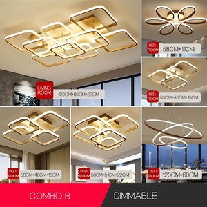 Modern bedroomlivingroom acrylic Led Chandelier Lighting Lamp Ceiling Pendantset