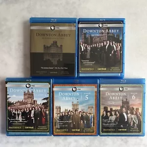 Downtown Abbey Complete Series Blu-Ray PBS British Maggie Smith, Seasons 1-6 - Picture 1 of 6