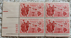 Hawaii Statehood 1959 7cent Block Of 4 US Stamps