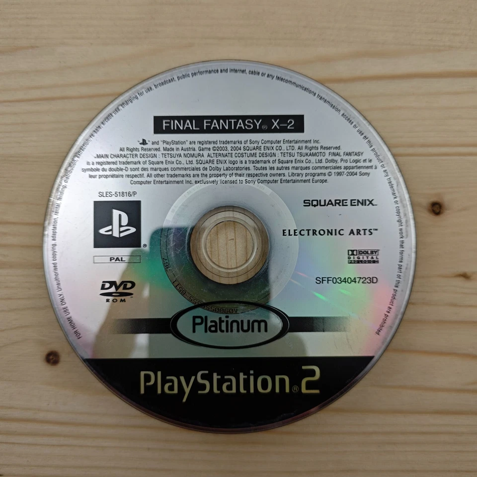 Final Fantasy X-2 - Pal Fra - Solo Disco - Per PS2 PlayStation 2 - Immagine 1 di 1