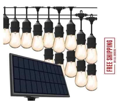 BRANDED Outdoor Solar Powered Outdoor Lights, Waterproof Solar Powered Patio Lights-44FT