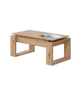 FRS, Mesa centro Caspe elevable acabado roble nordish. Medidas: 105 cm (Ancho) x - Imagen 1 de 5