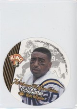 1995 King-B Collector's Edition Discs Cris Carter #17 HOF