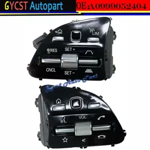 STEERING Wheel Control Buttons silver light FOR MERCEDES A220 C300 E300 G550 - Foto 1 di 6