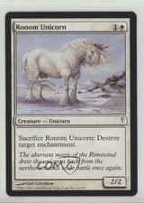 2006 Magic: The Gathering - Coldsnap Ronom Unicorn #16 0w6