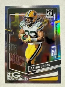 Aaron Jones 2023 Donruss Optic Silver Holo Prizm #63 Packers Vikings - Picture 1 of 2
