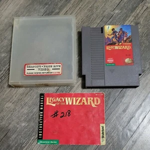 Nintendo Legacy of the Wizard NES Game Cart w/Manual 1988 Adventure Series WORKS - Picture 1 of 9