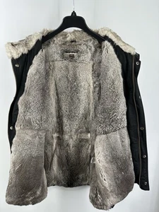 Michael Kors Weste Kaninchenfell Tactical Schwarz XXL - Bild 1 von 9