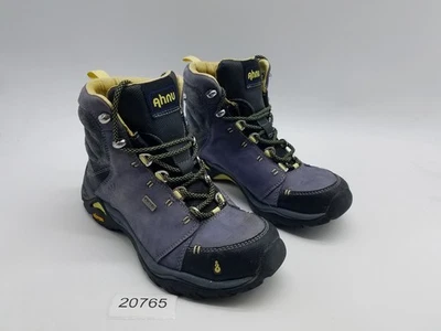 Botas de senderismo Ahnu Montara altas impermeables para mujer talla 6,5 Vibram azules Foto 1 de 4