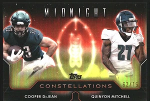 QUINYON MITCHELL / COOPER DEJEAN 2024 TOPPS MIDNIGHT CONSTELLATIONS DUSK #C-25 - Imagen 1 de 3