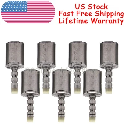 7PCS Transmission Master Shift Solenoid Set FITS Ford F-150 F-250 2003-UP 5R110W - Image 1 of 4