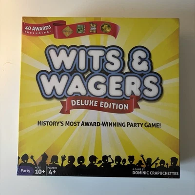 Wits & Wagers Edición Deluxe Juego de Fiesta Precintado Foto 1 de 4
