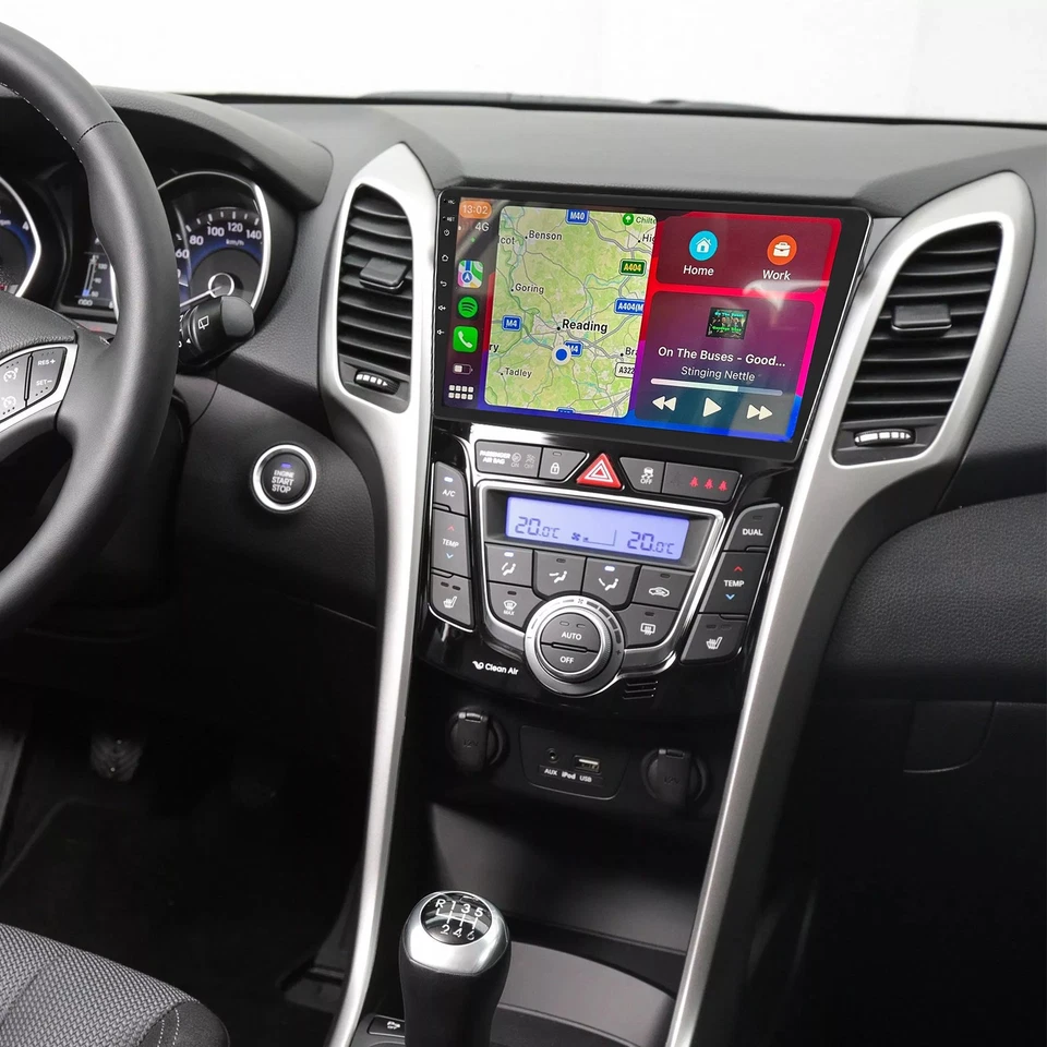 Android 13 Carplay Car Radio Navigation 4+64GB For Hyundai Elantra GT 2013-2017 Foto 1 de 4