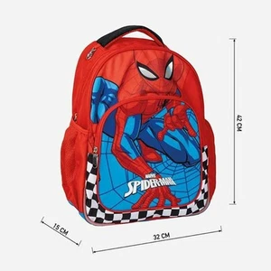 Schulranzen Spider-Man rot 32 x 15 x 42 cm - Bild 1 von 4