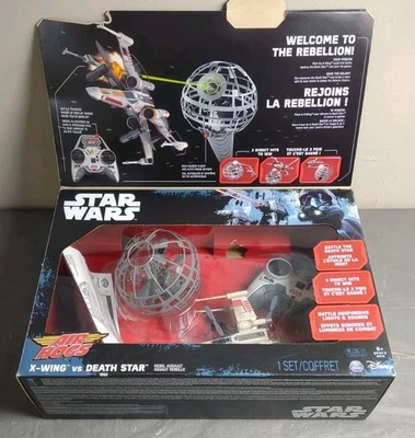 Star Wars Air Hogs X-Wing  Death Star Rebel Assault RC Drone RC Used Sell As Is - Image 1 of 3