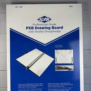 Alvin Portable Parallel Drafting Straightedge Board 24" X36" PXB36 - Picture 1 of 15