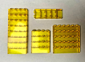 Approx 20 x Lego Space Spare Parts Parts for 928 Trans Yellow 3067 + 3066
