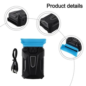 Refroidisseur d'air USB portable pour ordinateurs portables 15 15 6 17 pouces profitez de l'informatique cool - Photo 1/12
