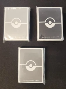 Pokemon TCG Classic Sammlung - Alle 3 Karten Sleeve Sets - unbenutzt - Bild 1 von 1