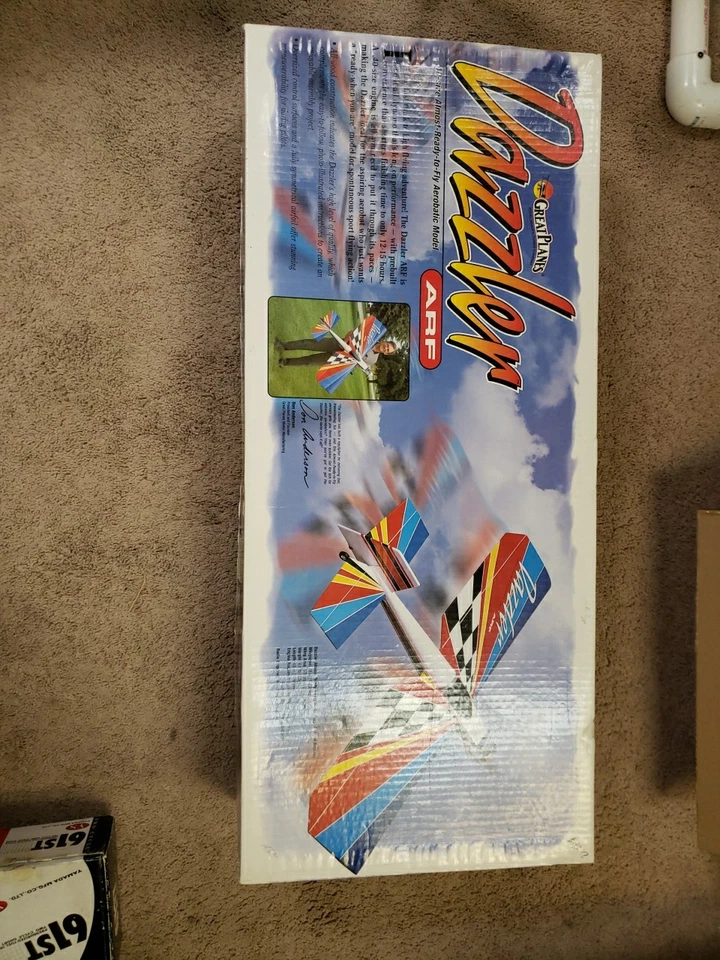 GREAT PLANES ARF - Dazzler 40 Size RC Plane  - 48" WS - O25 - Image 1 of 4