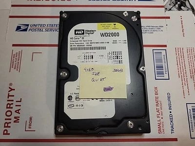 Western Digital WD 200GB 3.5'' IDE HDD WD2000JB - 00GVA0 Hard Drive Nice, quiet - Image 1 of 4