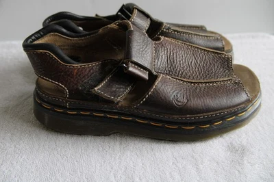 Sandalias de pescador Dr Martens vintage de cuero para hombre talla US 9 correa lateral Foto 1 de 4