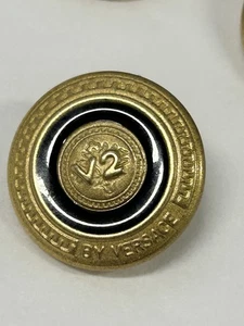 Vintage 90’s VERSACE Replacement Double Breasted Blazer Jacket Buttons V2 - Bild 1 von 7