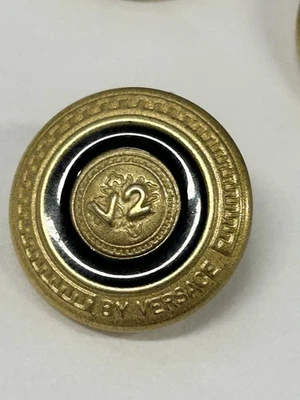 Vintage 90’s VERSACE Replacement Double Breasted Blazer Jacket Buttons V2 - Bild 1 von 4
