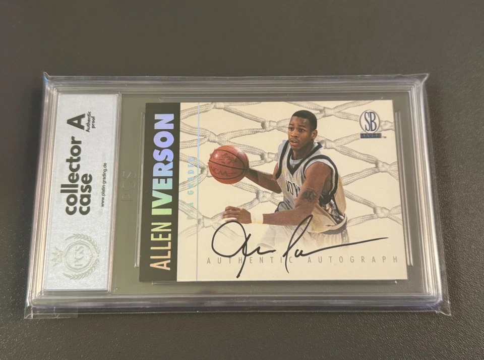 Allen Iverson 1997 Score Board Certified On Card Autograph Not #'d *SIGNED AUTO* - Image 1 of 4